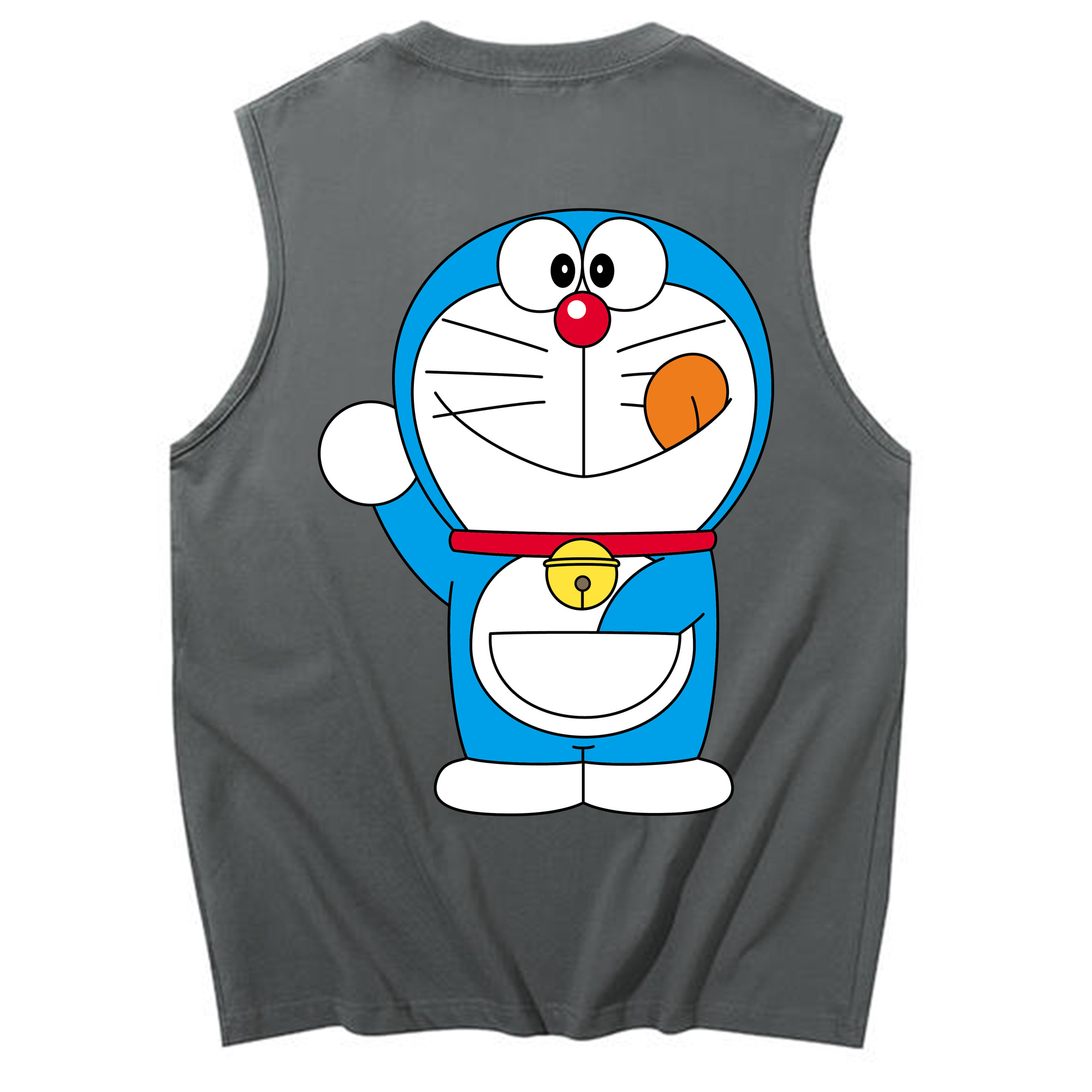 （画像用） ドラえもん Doraemon コットン100％タンクトップ（背面プリント）